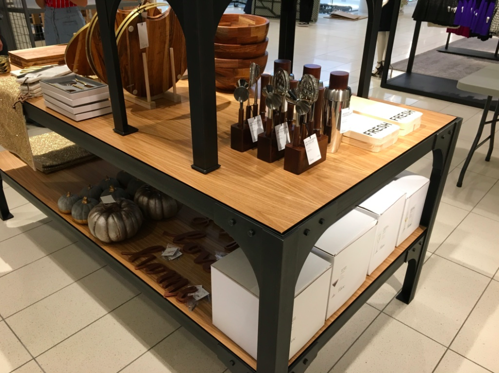 (Kitchen and home goods in the new 'nordstrom at home department') 