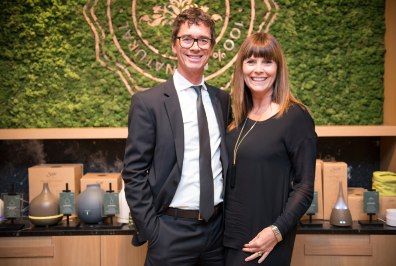 Jean-Pierre LeBlanc (left) and Kate Ross LeBlanc (right)&nbsp;