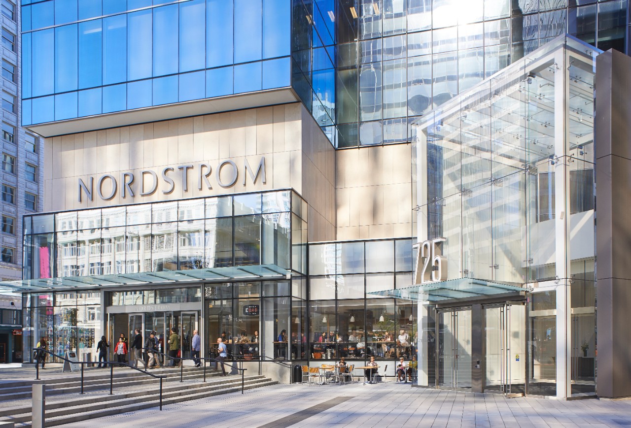 (Nordstrom's CF Pacific Centre store is now the chain's top-selling, outpacing its flagship Seattle and Chicago stores. Photo: Cadillac Fairview) 