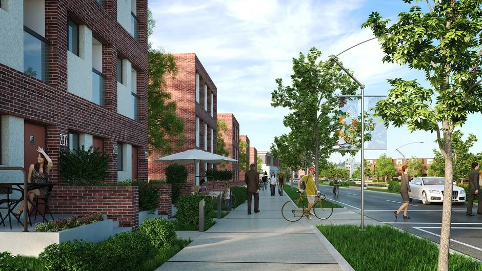 (Rendering: University District)&nbsp;