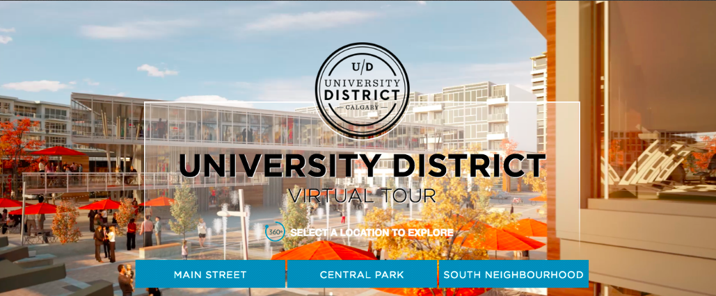 (Click image for virtual tours of calgary's new university district)&nbsp;