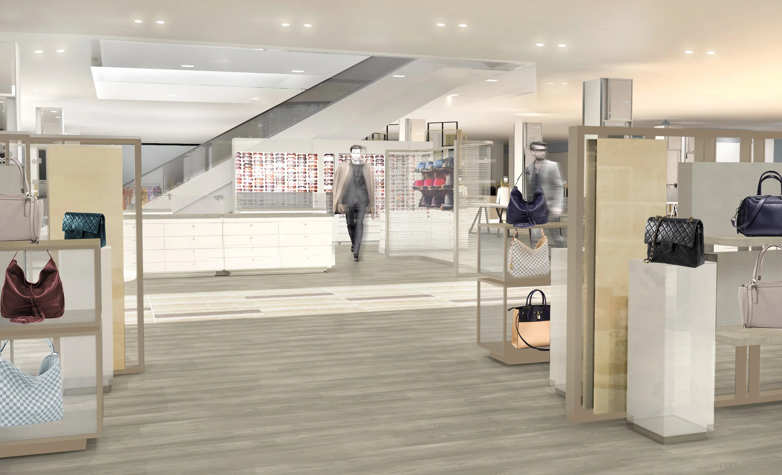 (Women's accessories hall)&nbsp;