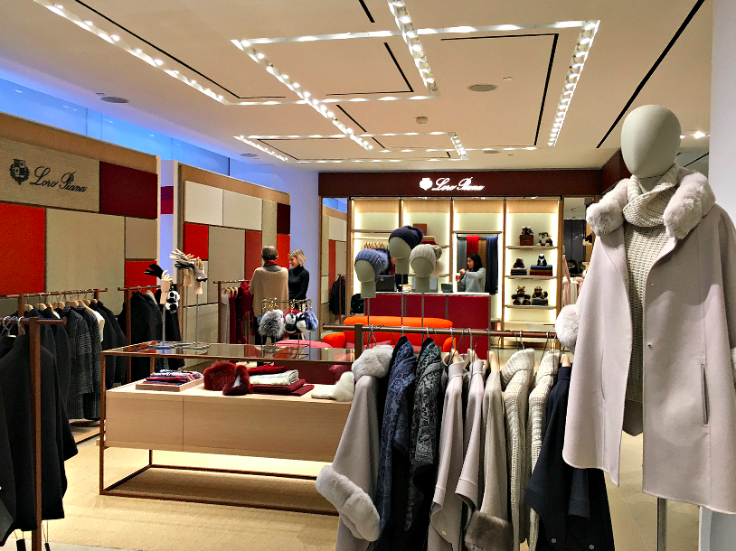 (Toronto boutique on the ground floor of Holt Renfrew, Toronto. Photo: Craig Patterson) 