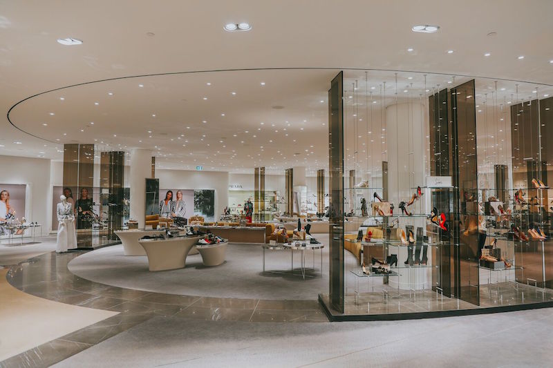 (Women's shoe floor at Holt Renfrew in Vancouver. Photo: Holt Renfrew) 