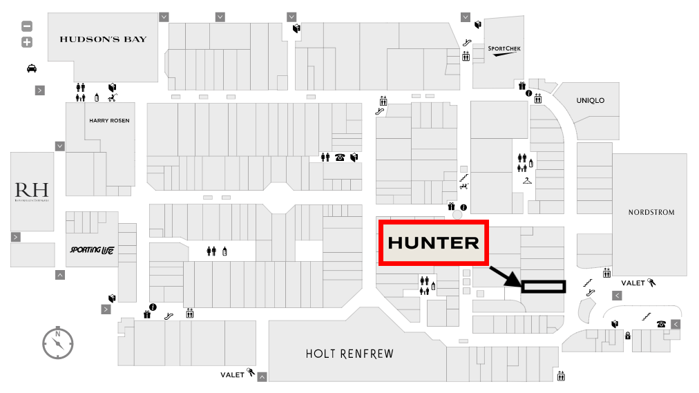 (Click photo for interactive Yorkdale mall floor plan)&nbsp;