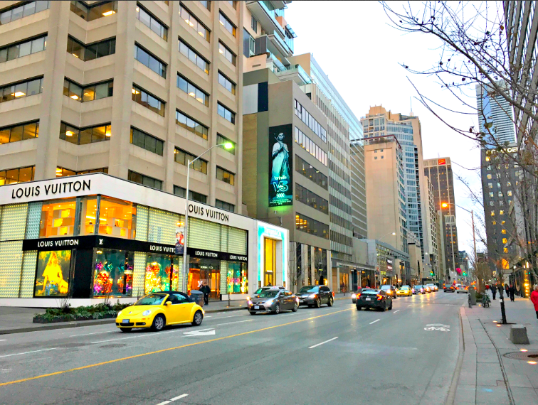 (Bloor St. W. Toronto. Photo: Retail Insider) 