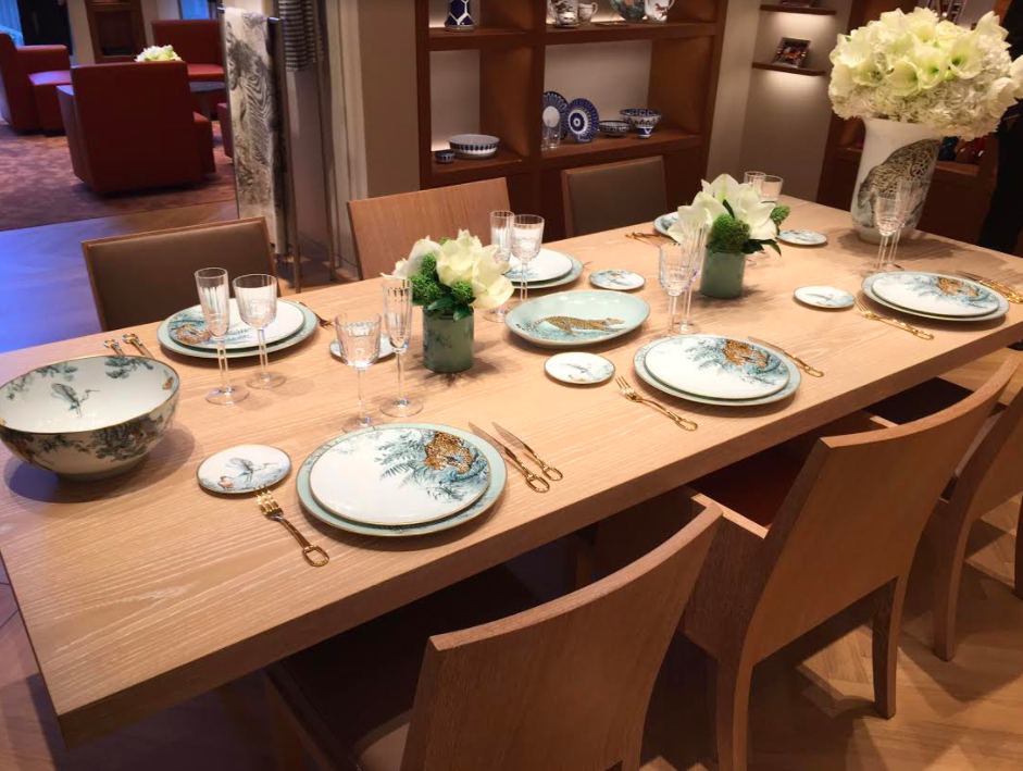 (gorgeous tabletop collections on the second level)