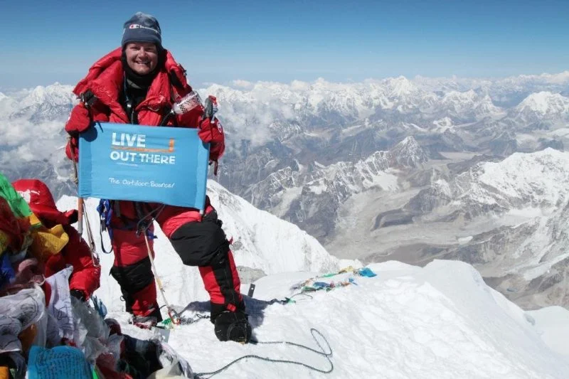 ("Climb with us": 2010 HanesBrands Mount Everest Expedition - Jamie Clarke - LinkedIn)