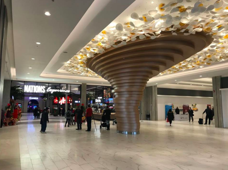 (SCULPTURE near an interior entrance to Nations. Photo: Nations Fresh Food)&nbsp;