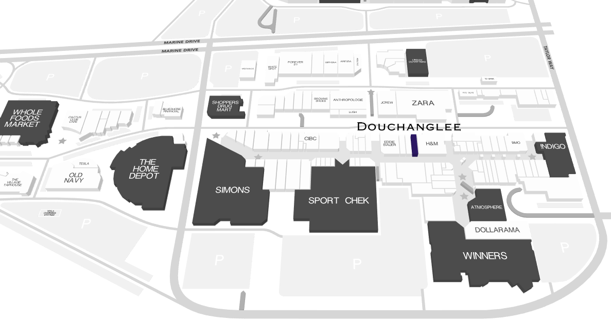 (Click for interactive Park Royal Mall map)&nbsp;