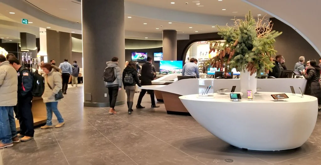 (Main Floor product areas. Photo: Samsung)&nbsp;