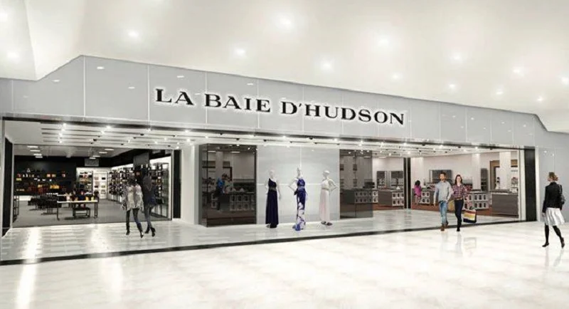Renovated La Baie store, image via Hudson's Bay Company