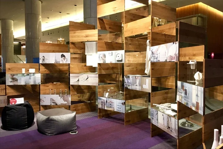 (Muji pop-up in Vancouver -- MUJI tested the waters and created buzz prior to opening permanent stores in the market. Photo: Retail Design Blog ) 