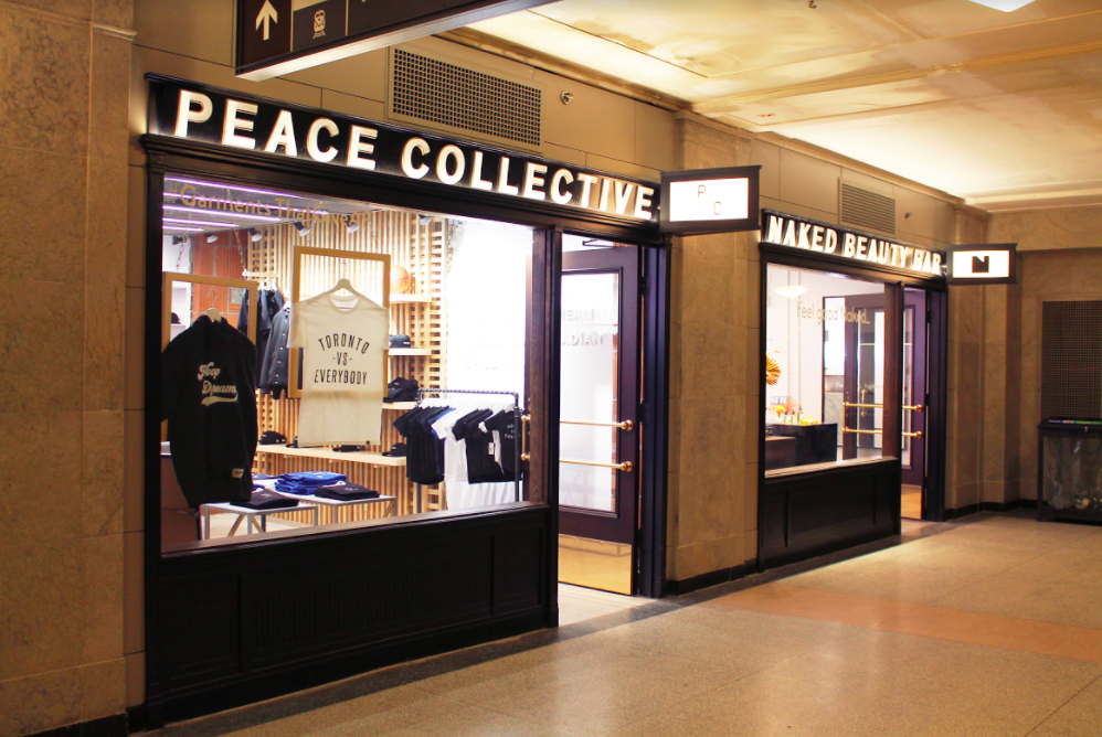 (Peace Collective and Naked Beauty boutiques are among the newest to open) 