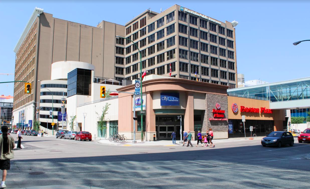 (City Place, Winnipeg. Photo: Triovest) 