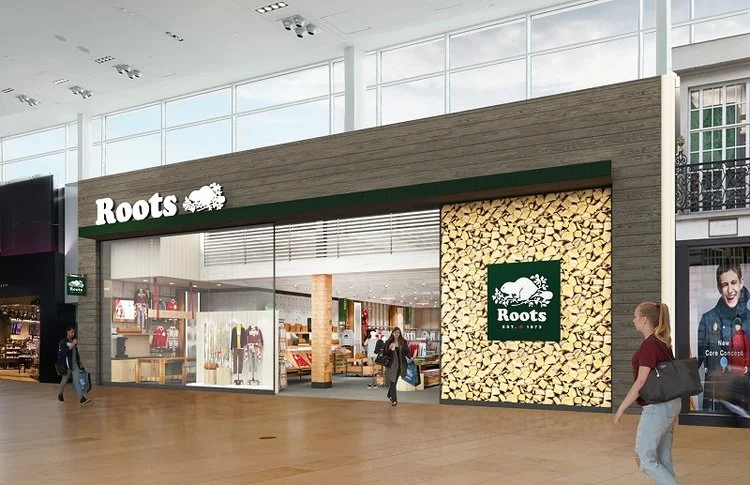 (New 'Roots Cabin' store at Toronto's Yorkdale shopping Centre. Photo: Roots) 