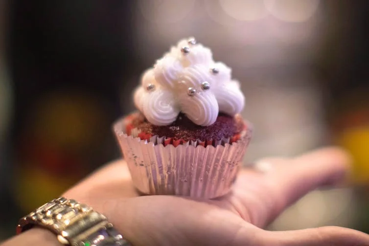 A cupcake edible is shown at a stall at a Green Market pop-up event in Toronto in December 2016.&nbsp;THE CANADIAN PRESS/Chris Young