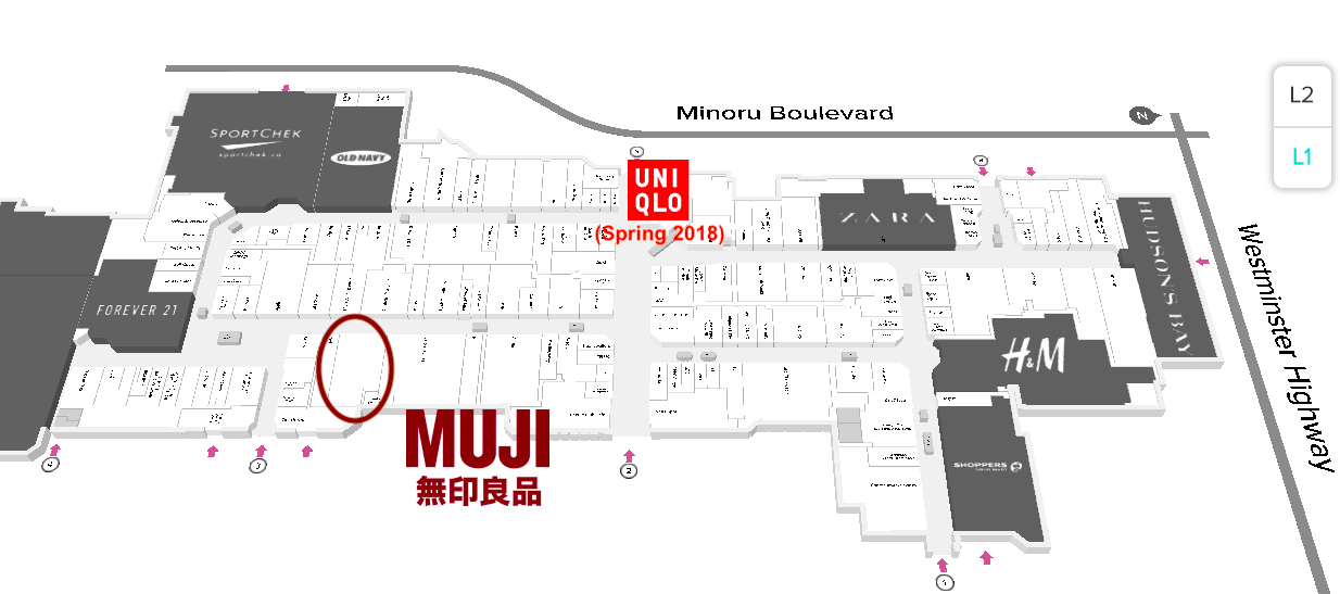 (Click Image for interactive CF Richmond Centre Mall Floor Plan)&nbsp;