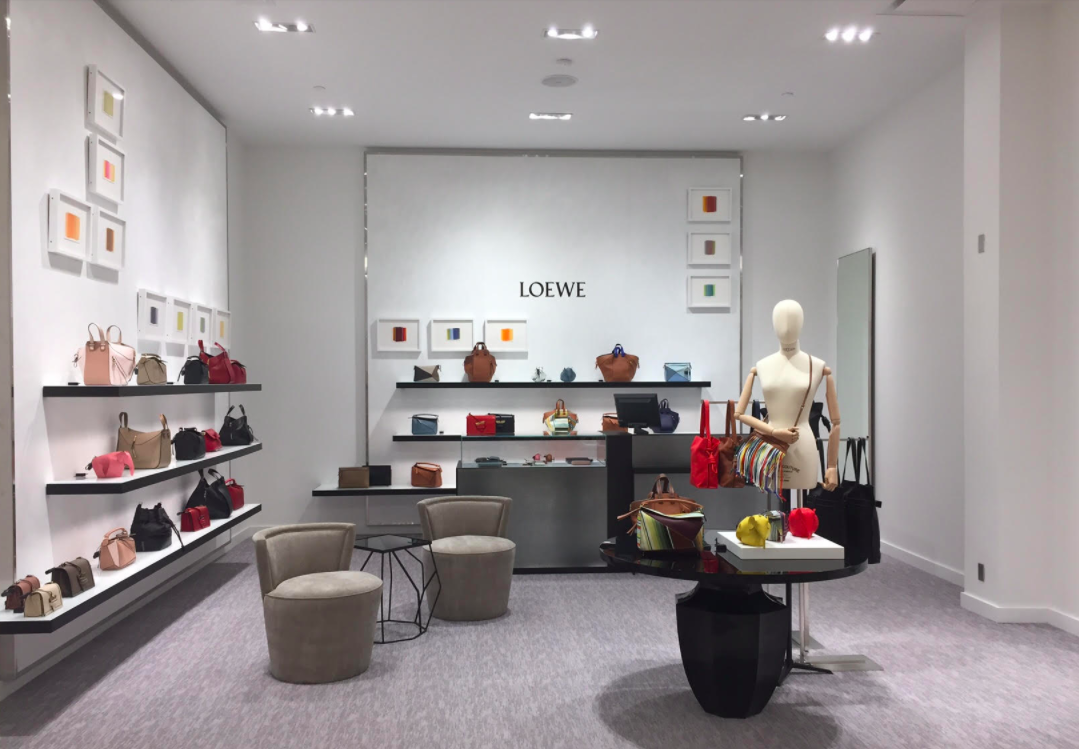 (Loewe accessory boutique. Photo: Chris Kambouroff) 