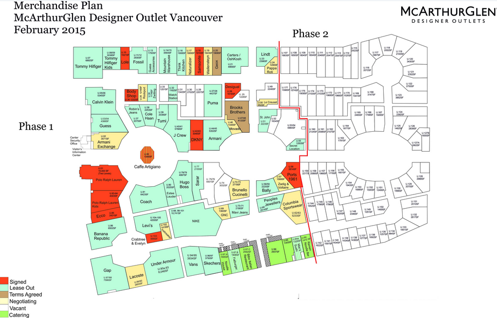 McArthurGlen Vancouver Designer Outlets Announces Phase 2 Expansion