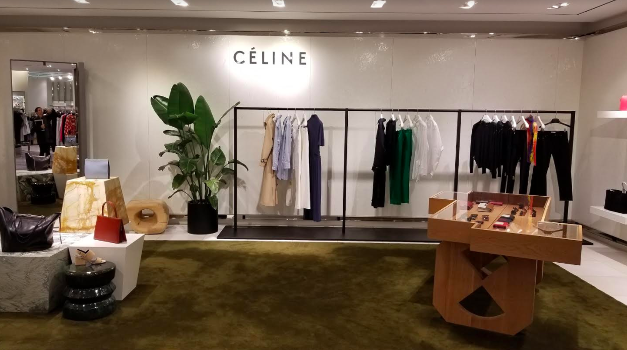 (Celine women's ready-to-wear boutique on 3. Photo: Helen Siwak) 