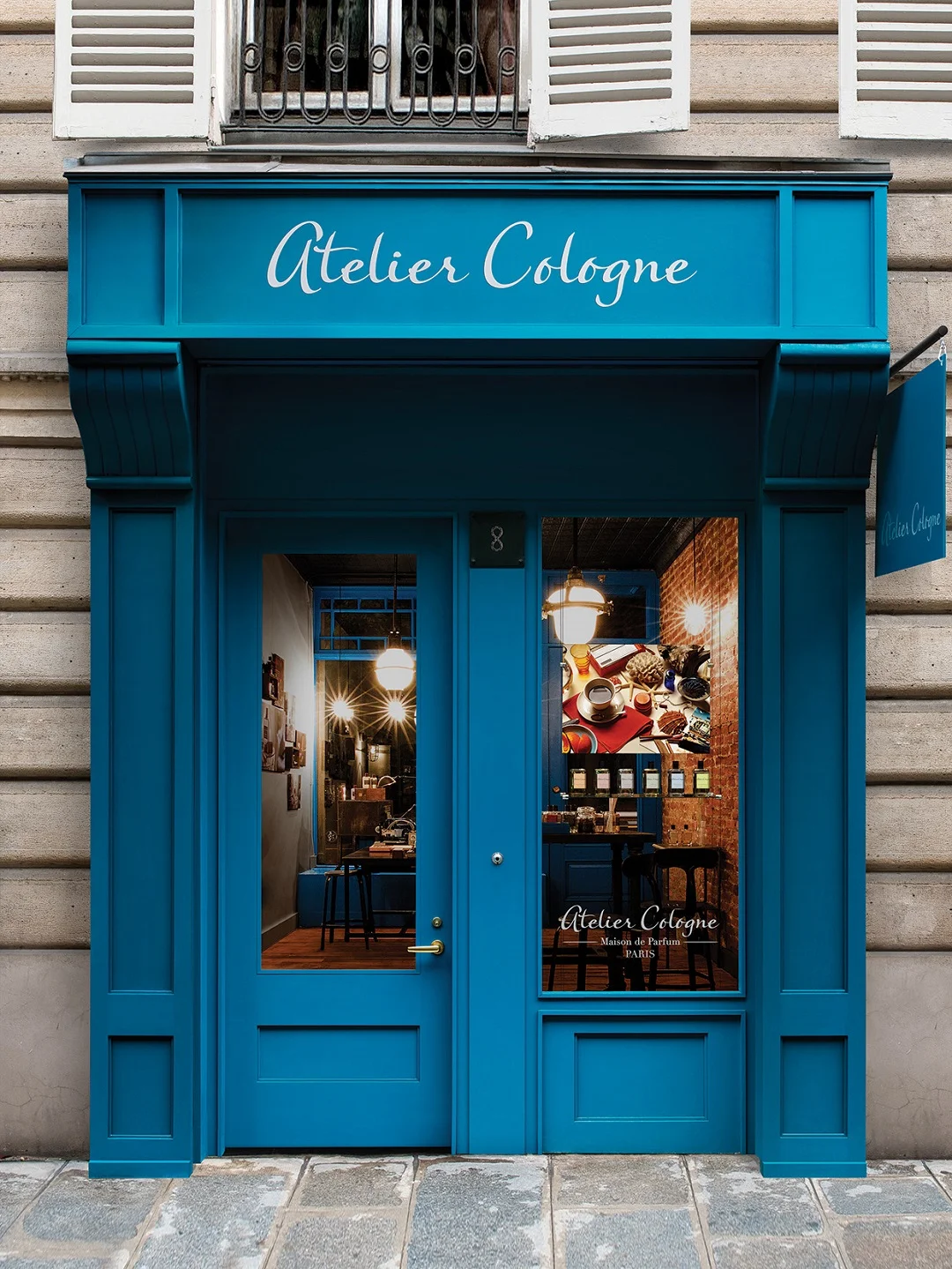 Parisian Stone Storefront