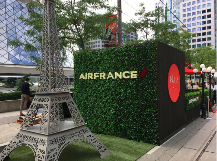(Air France POP-UP at Toronto International Film Festival)