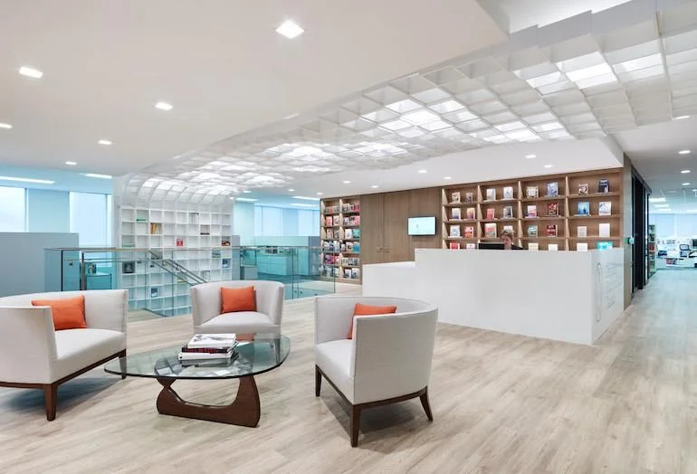 [Penguin Random House Offices at 320 Front St. W. in Toronto]