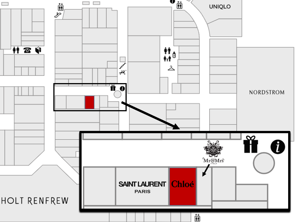 YorkDale Mall Map