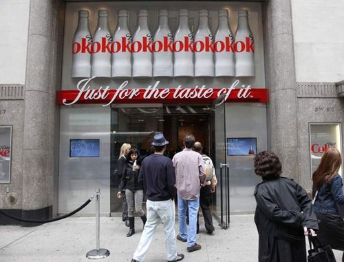 Coke Pop-Up Store in Boston. Photo: Global Toy News
