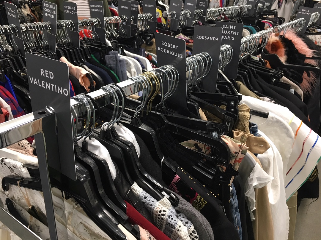 Women's Designer brands -- an impressive assortment. 