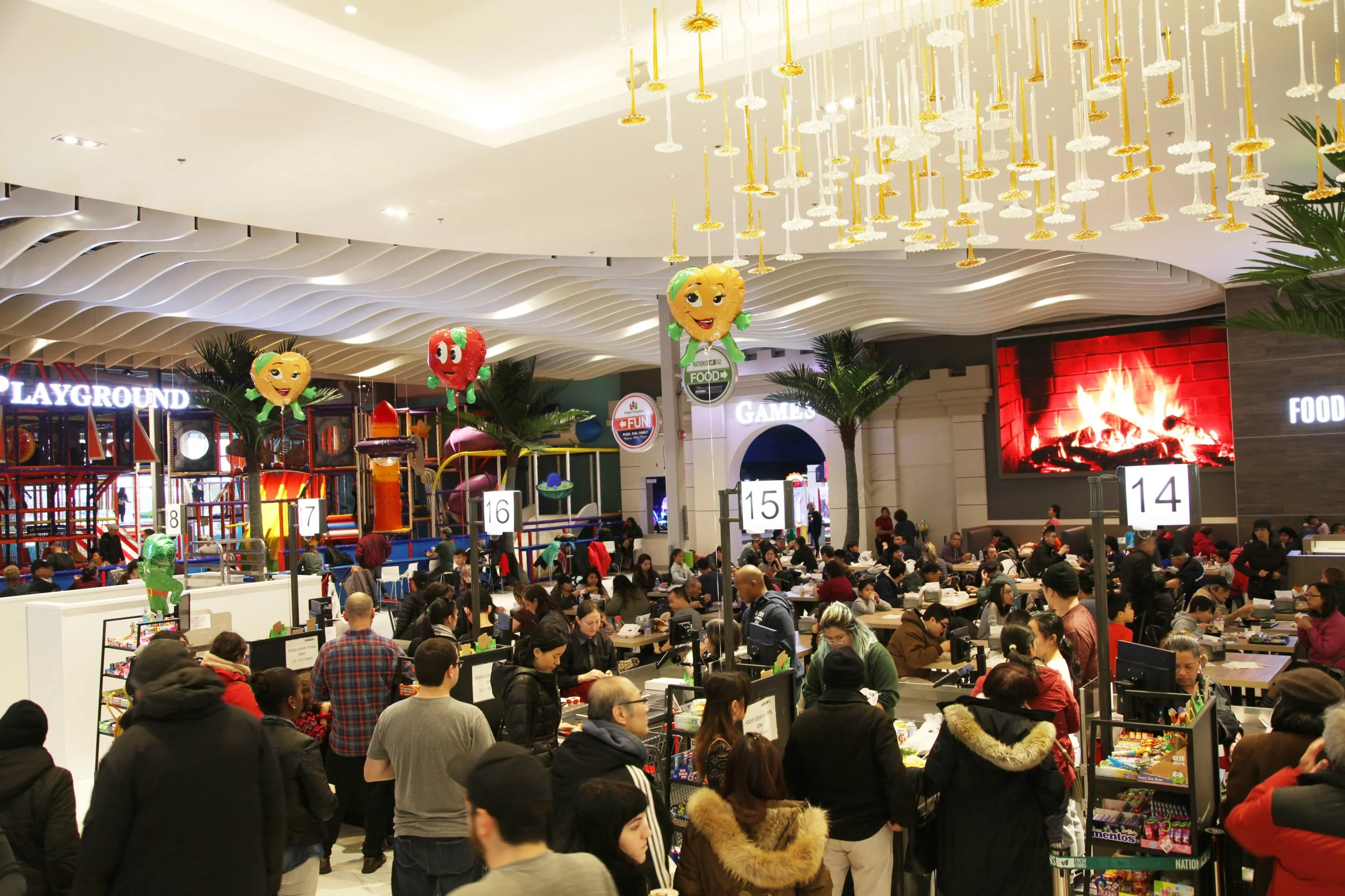 Busy dining area.&nbsp;Photo: Nations