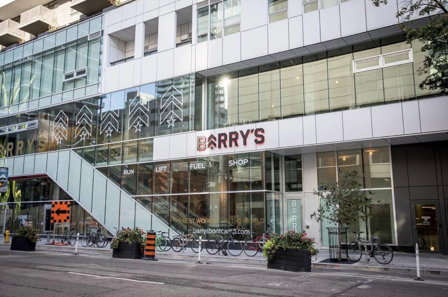 Outside the Toronto location at 310 Richmond Street West. Photo: Barry's Bootcamp