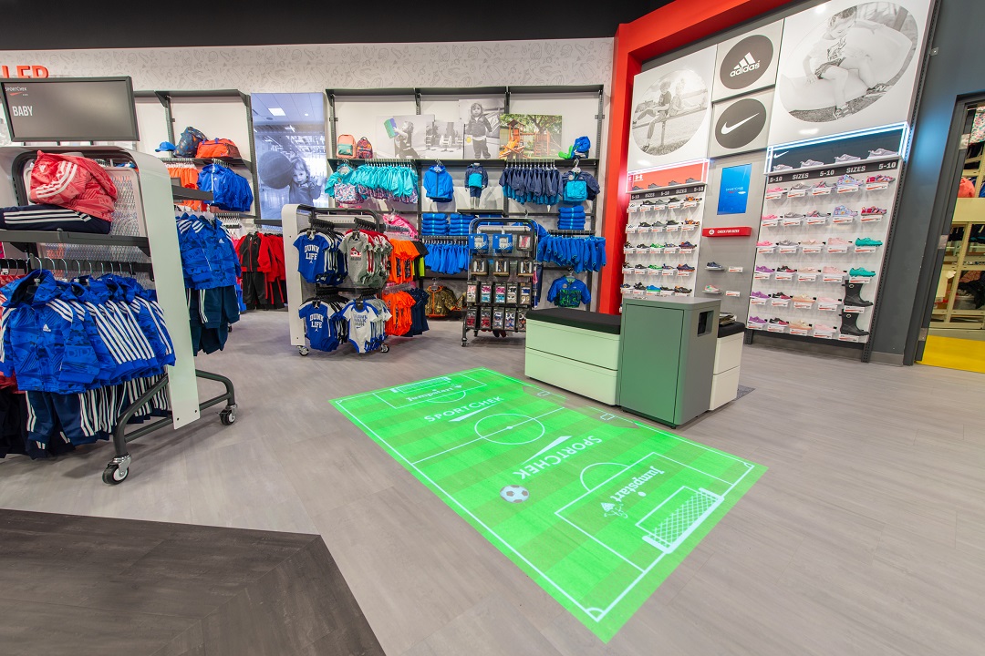 Interactive Game Area. Photo: Sport Chek