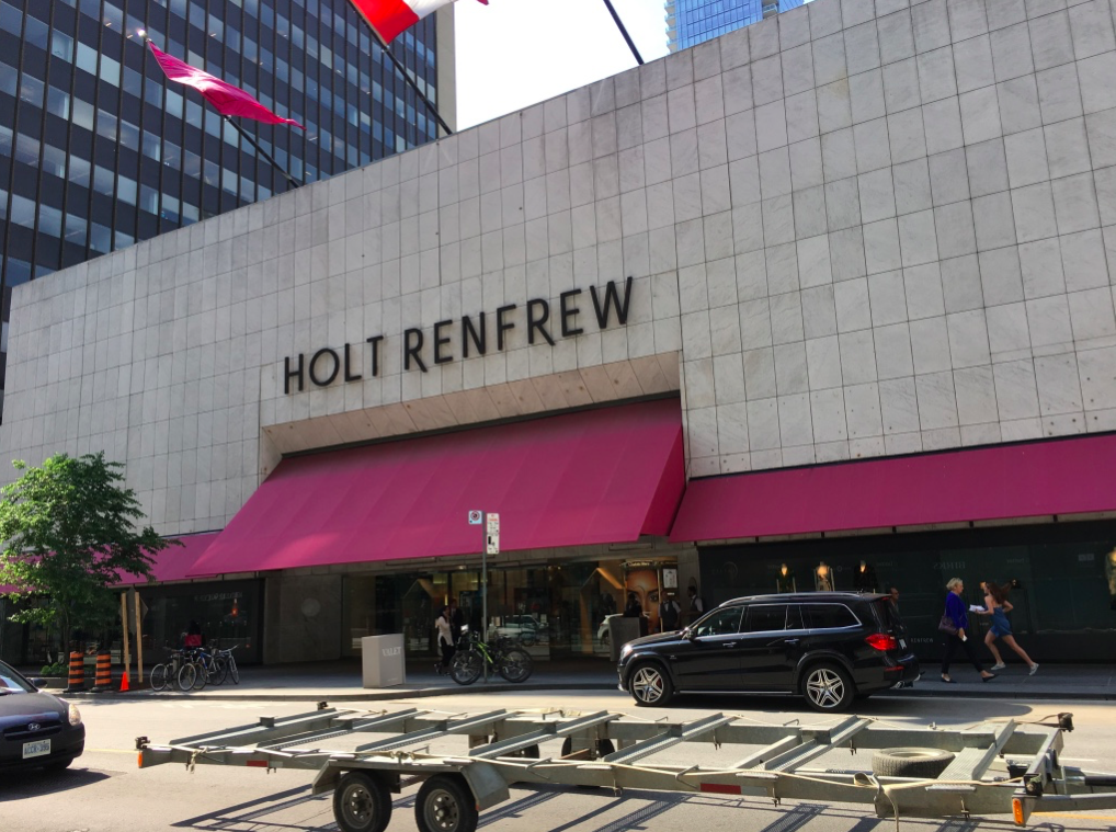 Exterior of the 50 Bloor Street West Flagship (aka 'The Mothership')