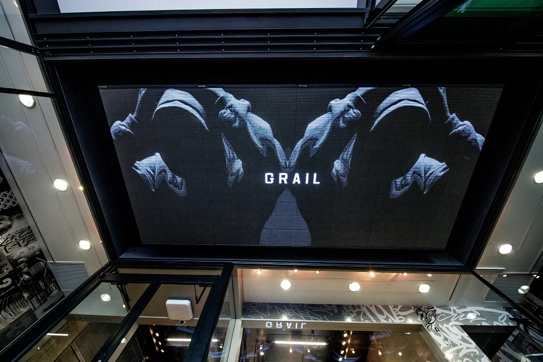 LED ceiling. Photo: Grail