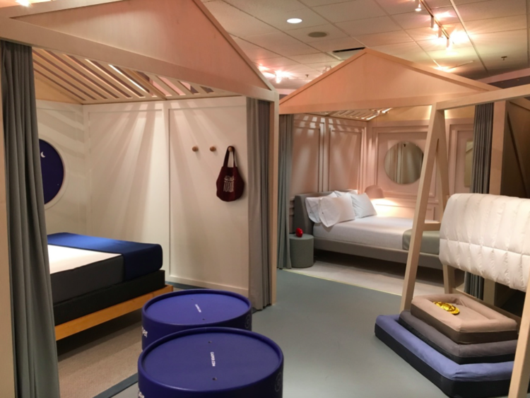Inside Canada's 1st Casper store at Toronto's CF Sherway Gardens. PHoto: Craig Patterson