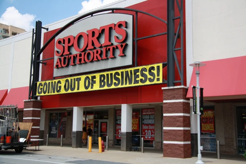 Sports Authority at Montrose Crossing. Photo: Bethesda Magazine/Andrew Metcalf