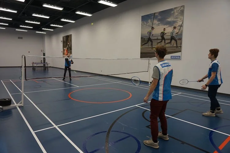 Decathlon Badminton Room. PHOTO: DECATHLON
