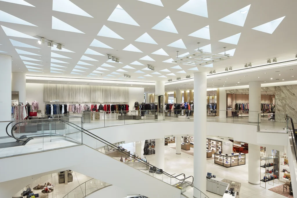 VAncouver Store, looking towards the new Gucci boutique on the 3rd level, which is dedicated to women's fashions. Photo: Holt Renfrew
