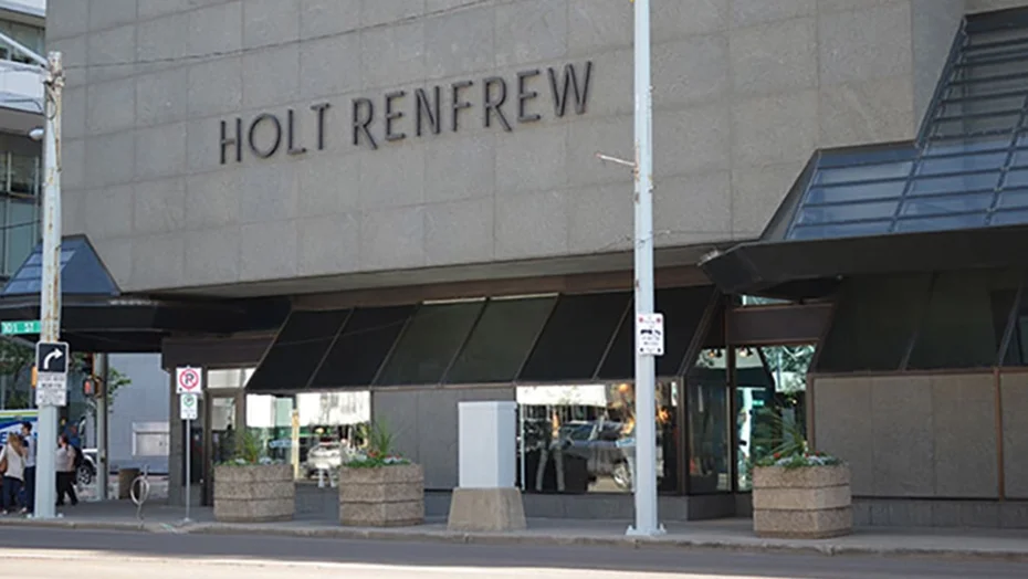 Edmonton Manulife Place Store. Photo: Holt Renfrew