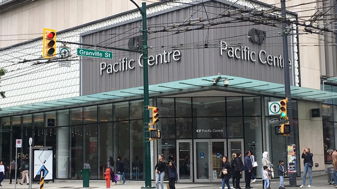 Nordstroms FLagship on Granville Street. Photo: Lee Rivett