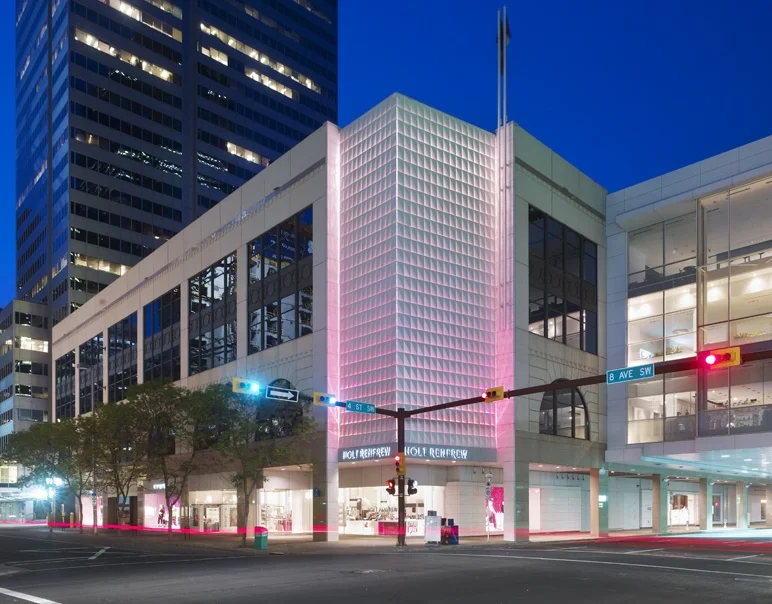 Holt Renfrew's downtown Calgary store will lose its Louis Vuitton boutique this year to CF Chinook Centre. Photo:&nbsp; Entuitive