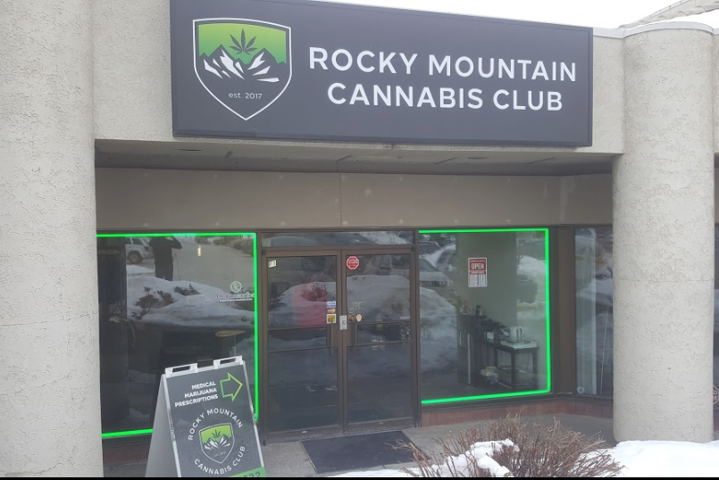 Rocky Mountain Cannabis Club/Ten Peaks Cannabis (Calgary). Photo:  Ten Peaks Cannabis Google Listing