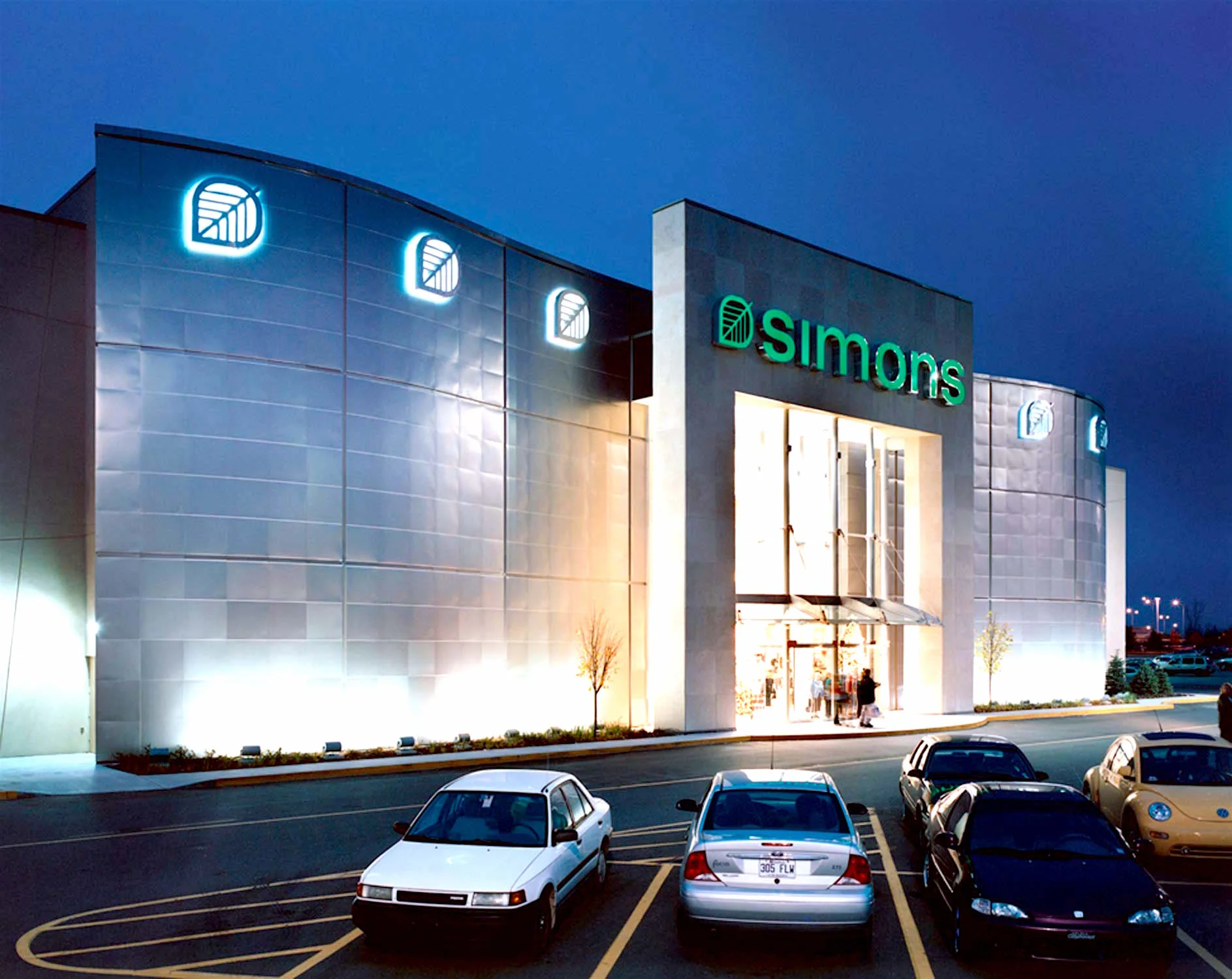 The facade of the St. Bruno store will remain essentially the same after the expansion -- the single-story retail space has a double-height storefront. Photo: Simons