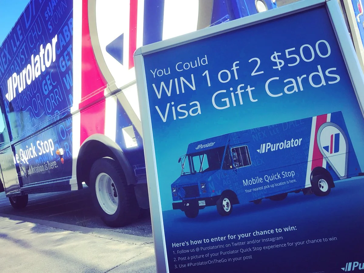 Photo: Purolator Twitter