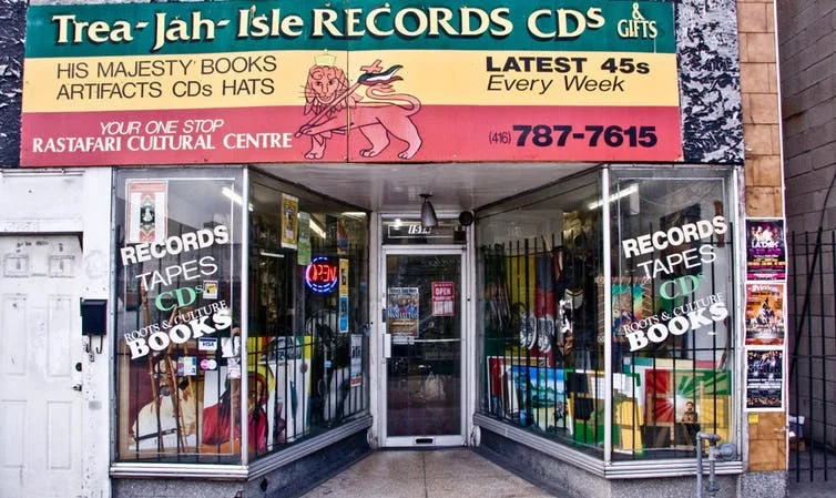 Trea-Jah-Isle Records is a long-time business in the Caribbean district along Eglinton Avenue West. Photo:&nbsp; York Eglinton BIA