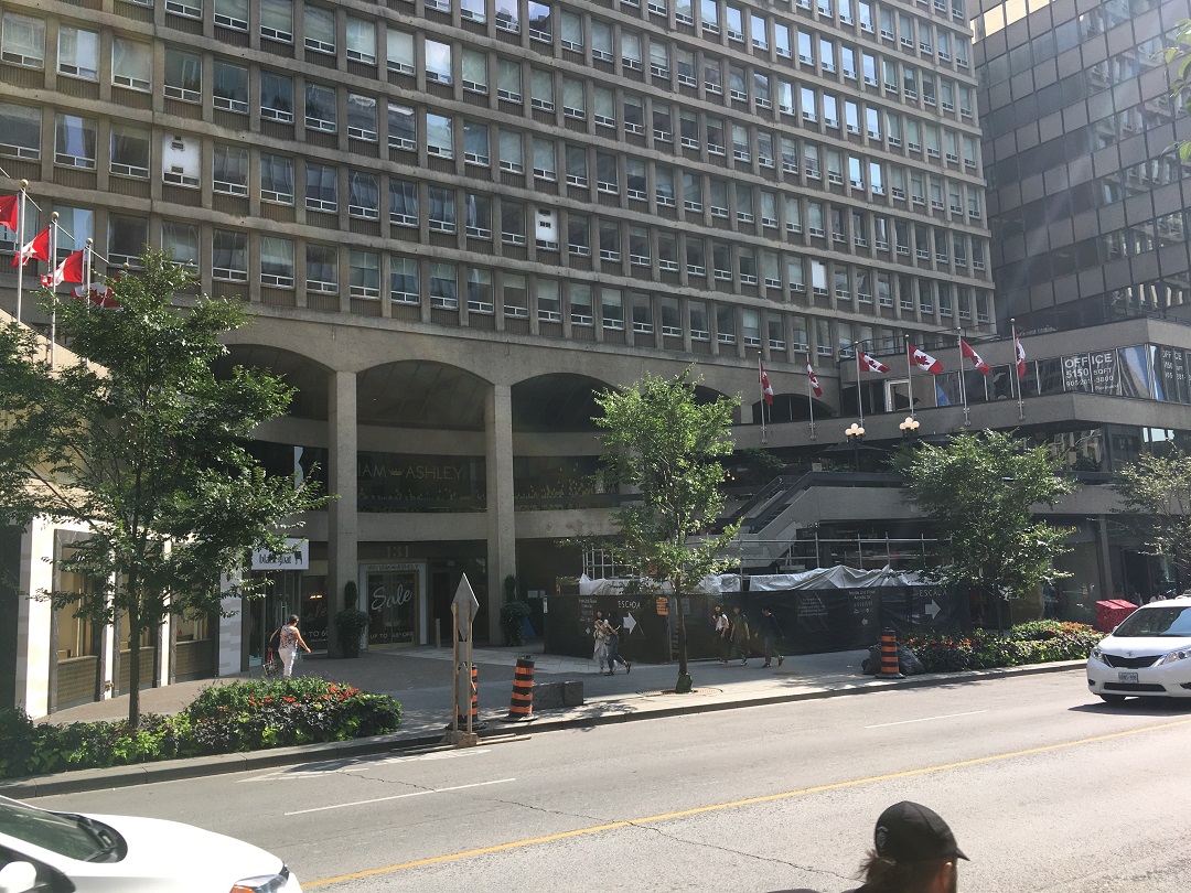 The Colonnade -- changes are on the way. Photo: Craig Patterson