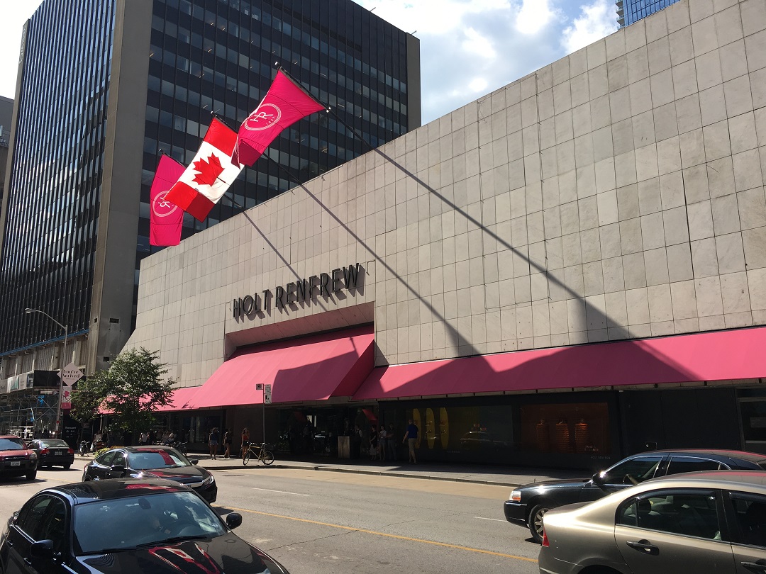 Holt Renfrew at 50 Bloor St. W. - photo, Craig Patterson