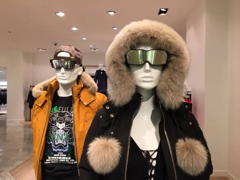 Saks Fifth Avenue sTore in Chicago. Photo: Moose Knuckles Facebook